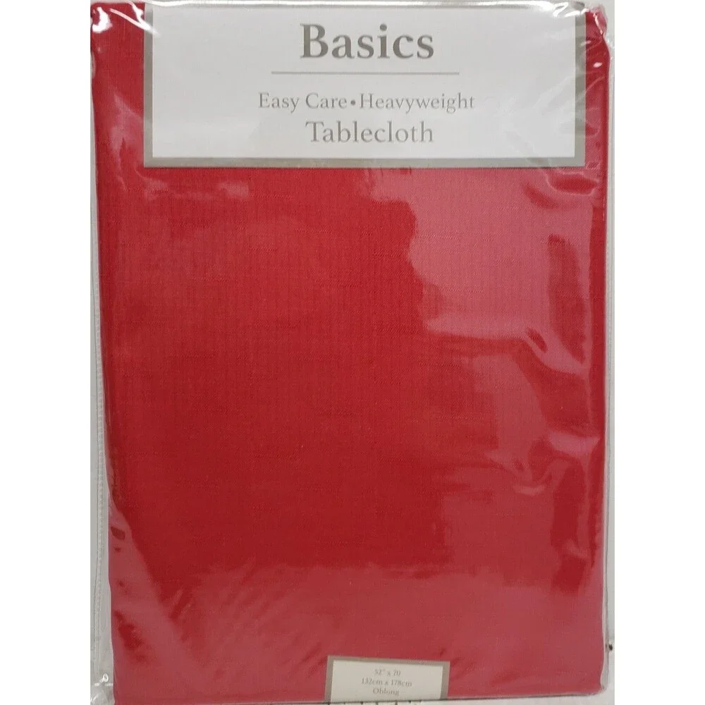 Printed Linen Kitchen Tablecloth 52